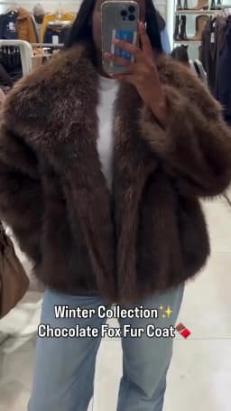 Solid Brown Fluffy Fur Jacket Women's Casual Lapel Loose Long Sleeves Thicken Warm Short Coat 2025 Winter New Lady Commute Wear