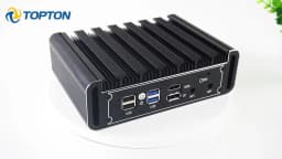 Topton Fanless Firewall Mini PC Top Version Intel i7 i5 i3 8505 J5005 6305 4x 2.5G LAN Home Server pfSense Proxmox AES-NI