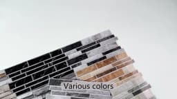 12/24/48pcs Peel And Stick Tile Sticker Self Adhesive Stick On Tile Backsplash For Kitchen Bathroom, Bedroom Decoration