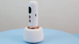 USB Rechargeable Abdominal Massager for Hot Compress and Adjustable Guasha Cupping Intensity Arm and Leg Massage Handheld