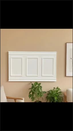 1Pcs Role Play Doll House Accessories Dollhouse Square Wall Skirt Wall Panel For Micro Landscape Window Display