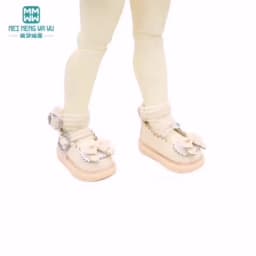 Mini doll Shoes 1/6 BJD YOSD EXO doll FASHION SNOW BOOTS MARTIN BOOTS LEATHER SHOES KIDS HOLIDAY GIFT ACCESSORIES