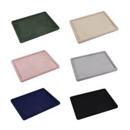 Cashmere Jewelry Display Tray Stackable Necklace Bracelet Ring Watch Drawer Showcase Jewelry Holder Dropshipping