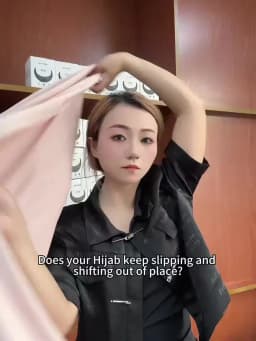 No Slip Hijab Crown Anti-fall Hijab Fixing Tool
