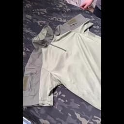 Camo Tactical Shirt Short Sleeve Quick Dry Combat T-Shirt Men's Camouflage Military Army T Shirt Outdoor Hunting Hiking Shirts
