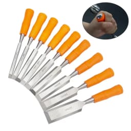 1pc Professional Wood Chisel Steel Woodworking Cutter Carving Chisel DIY Carpenter Tools Carving Flat Shovel Hand Tool