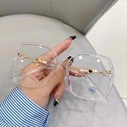 Women New Oversized Square Eyeglasses Anti Blue Myopia Glasses for Men Gafas Myopia 0 To -4.0 Plastic Myopia Glasses