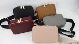Customized Name Leather Waist Bag, Mobile Phone Bag, Small Bag, Key, Casual Money Bag, Hand-Held Bag