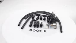 Adjustable FPR AN6 Fitting EFI Fuel Pressure Regulator For 7MGTE MKIII with Hose Line Fittings Oil 100psi Gauge Universal