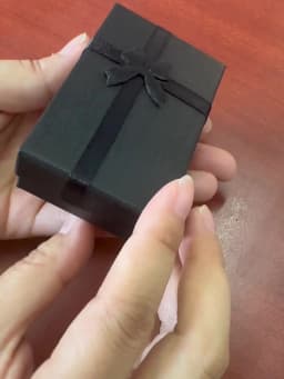 Gifts Box (without product) Black Paper Gift Box For Keychain Necklace Bracelet Packaging Jewelry Box