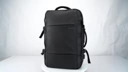 BANGE Aesthetic Men Business Backpack School Expandable USB Bag, Large Capacity 17.3 Laptop Waterproof Fashion Travel Backpack