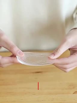 1Pair Men's and Women's Height Increasing Insoles Invisible Elastic Heel Pads Silicone Shock Absorbing Insoles