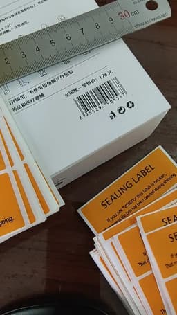 100PCS 80x30mm SEALING LABEL Sticker for Boxes Security OPEN VOID Left If Tampered Removal Proof Water Resistant Vinyl Tag