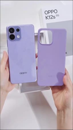 NEW OPPO K12S 5G 6.67" AMOLED Snapdragon 6 Gen4 120Hz FHD+ 2400X1080 7000mAh Battery 80W SuperVOOC 50MP Camera OTA ColorOS15