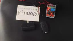 Garage Remote Control Clone Multifrequency 287MHz-868MHz Garage Door Opener Gate Control 3 Buttons Includes Car Sun Visor Clip