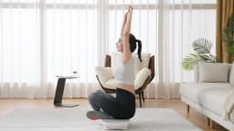 MERACH Vibration Plate Exercise Machine Whole Body Workout Power Vibrate Fitness Platform Vibration Weight Loss&Shaping