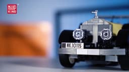 Mould King 10115 Technical Car Toys The MOC Fantom Vintage Building Block Assembly Oldtime Car Model Brick Kids Christmas Gift