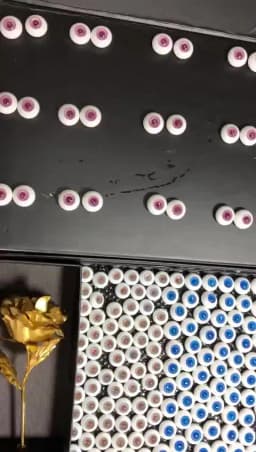 1pair 8mm 10mm 12mm 14mm Blue Black Glass Eyes Eyeball For BJD Doll DIY Doll Making Crafts Accessories Safety Animal Toy