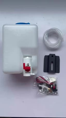 1.5L 12V Universal Windshield Washer Bottle Tank Pump Wiper System Reservoir Kit Jet Switch Clean Tool
