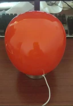  Macaron Glass Table Lamp for Hotel Bedroom Bedside Living Room Trichromatic Dimming Decoration Modern Minimalist Desk Lights