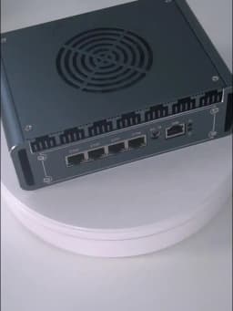 Topton 4x2.5G Solid Soft Router Firewall Mini PC Intel Core I7 I5 I3 8505 J6412 N5105 7305 PfSense OPNsense Proxmox NAS Computer