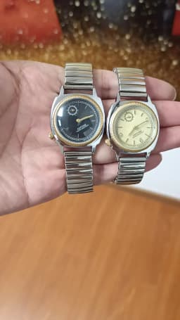 Classic Style Elastic Spring Strap Watch with Large Digital Quartz Watch for Men and Women, Father Mother's Day Gift Watch