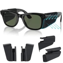 1PC For Ray-Ban Meta Wayfarer/Skyler/Headliner Smart Glasses Sillicone Anti-glare Light Shield Baffle for Meta Oakley HSTN