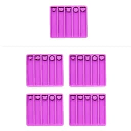 Bookmark Resin Molds DIY Keychain Moulds Bookmark Making Craft Accessories Epoxy Resin Casting Molds for DIY Resin Craft