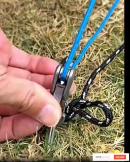 Rope Tightening Tool & Tensioner,Heavy-Duty Retractable Tie Down Rope for Camping, Tarp, Hammock,Boating & Outdoor Gear Securing