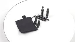 4pc Black Adjustable Auto-Stop Tire Air Down Kit Screw-on Tyre Deflator Tool For Offroad 4x4 Vehicle Accessories