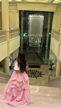 FATAPAESE Customized Gown Strapless Beaded Sparking Gems Stones Bodice Tiereed Tulle Organza Skirt Floor-length Clothes