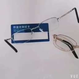 Folding Reading Glasses with Leather Box Unisex Collapsible Metal Lenses Bifocal 4 In 1 Eyewear Anti-blue Light Diopter Glasses