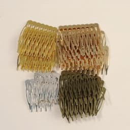 10Pcs/pack 5 8 10 Teeth Metal Hair Comb Clip Simple Side Hairpin for Women Bridal Ornament Decorative Wedding Hair Accessories