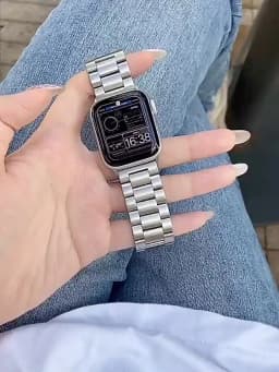 Stainless Steel Titanium Alloy Strap For Apple Watch Band Ultra 4 349mm 44mm 45mm 46mm 41mm Bracelet iwatch Series 8/9/10/11/12