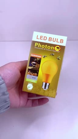 Led Yellow Bug Light Bulbs Bulb 9w E27 Spectral Mosquito Repellent Physical Lamps Zapper Globe 220v Flies Fly Trap Anti Electric