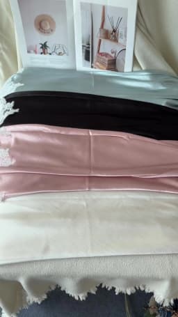 New In Summer Lace Patchwork Satin Long Skirt For Women 2026 Elegant Fashion High Waist A-line Black Skirts