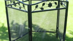 5pcs Iron Garden Decorative Fence Panels Lawn Border Metal Animal Barrier for Outdoor Landscape Decor