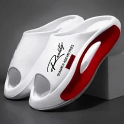 Summer New EVA Slippers for Bathroom, Anti Slip and Odor Proof Beach, Couple's Outerwear, Clip on Cold Slippers for Men