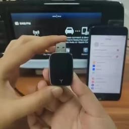 FLIXIVI 2026 2in1 Wireless CarPlay Android Auto Wireless Adapter Plug and Play Fast Connect Universal for Nissan Car Adapter