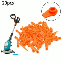 New 20Pcs Plastic Grass Trimmer Blades Replacement For Gardena 9823 9825 9820 9821 Garden Trimming Lawn Accessories Wholesale