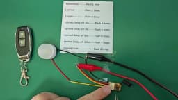 Push Button Mini Relay Contact RF Wireless Switches3.7v4.2v5v6v7.4v9v12v 433 Smart Home Mirco Tiny RF Momentary Remote Switches
