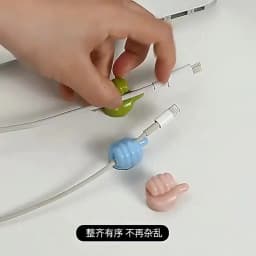 Hand-shaped Rubber Holder Glasses Cable Power Cord Charging Line Self Adhesive Mini Hook Storag Organizer Gadget Car Accessories