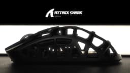 ATTACK SHARK R3 Magnesium Alloy Gaming Mouse 8K SUPERLIGHT 8000Hz 6 Adjustable DPI up to 26000 PAW3395 BT/2.4G Wireless/Wired