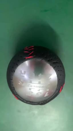 JDM Mu Gen RR 5/6 Speed Leather Gear Shift Knob for HONDA CRZ Type R Civic FA5 FG2 SI BLACK & SILVER