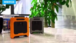 High Speed Waist Hanging Cooling Fan, USB Rechargeable 10000mAh Portable Personal Fan with 5 Levels for Outdoor & Travel
