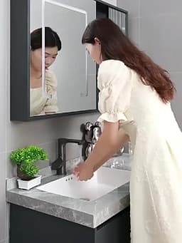 Mini Portable LED Washing Machine 2L White 2000mAh Rechargeable Turbine Laundry Cup for Children’s Underwear Socks