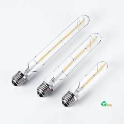 100-240V 6000K LED Filament Light Bulb 110V 120V 6500K Tubular Edison Bulbs T10 T185 T225 T30 T300 Long Tube 4W 6W 8W LED Bulb
