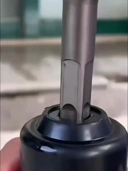 85mm Heavy Duty - Forged Steel Drill Bit Hammer Attachment Ground Rod Driver For Grounding Rods Fence Installation Wear Bits