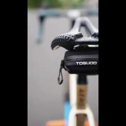 TOSUOD Bicycle Triangle Bike Frame Front Waterproof Cycling Battery Pannier Packing Pouch Accessories Bike Frame Bag