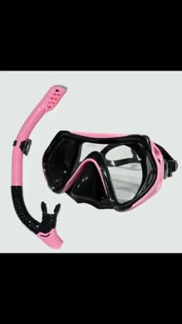 Professional Diving Mask Snorkeling Set for Adults, Silicone Skirt, Goggles, Swimming Equipment